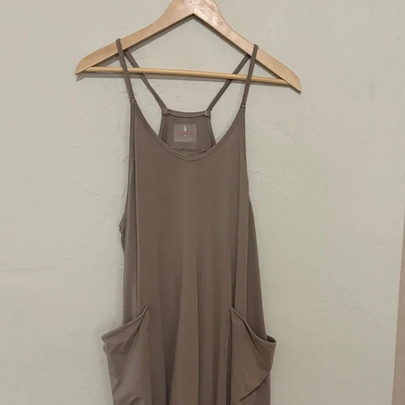 Free People Khaki Hot Shot Onesie. Never Worn. Never Washed. New w/o Tags! - Picture 4 of 8